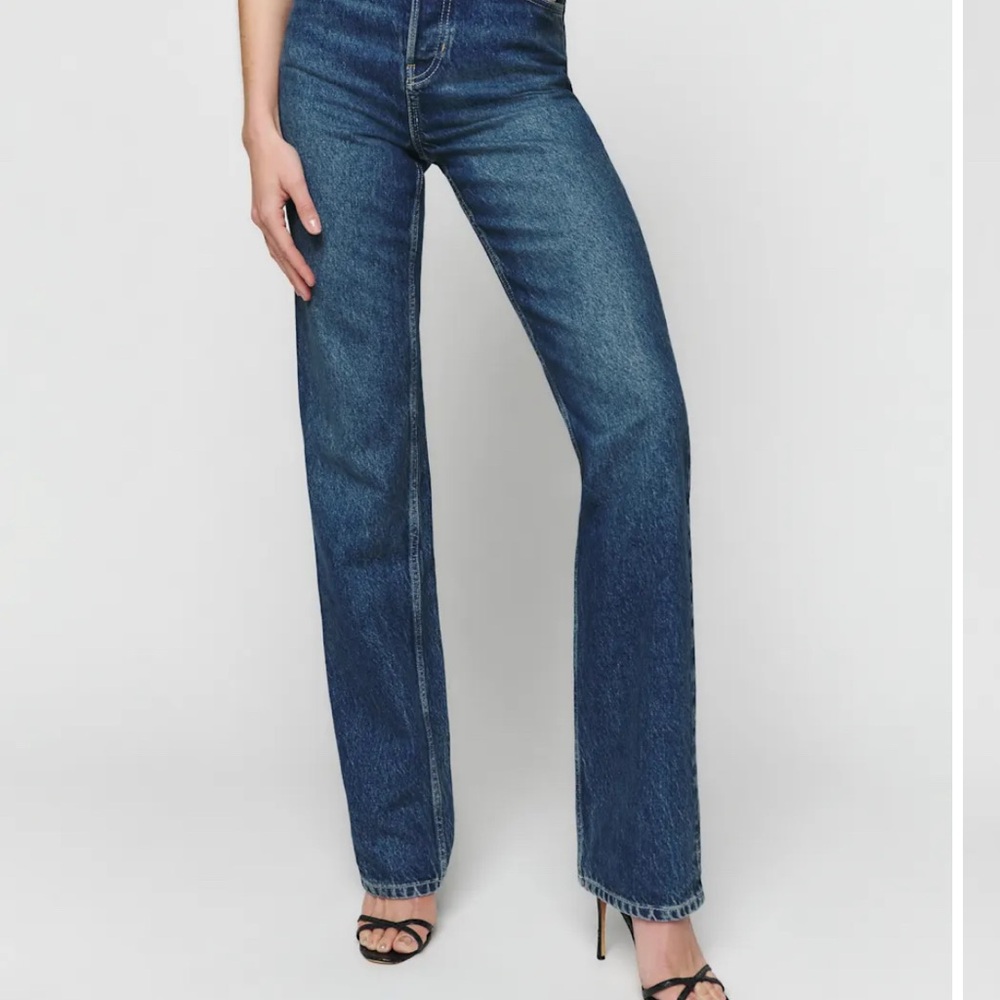 Reformation Jeans Cynthia high rise straight